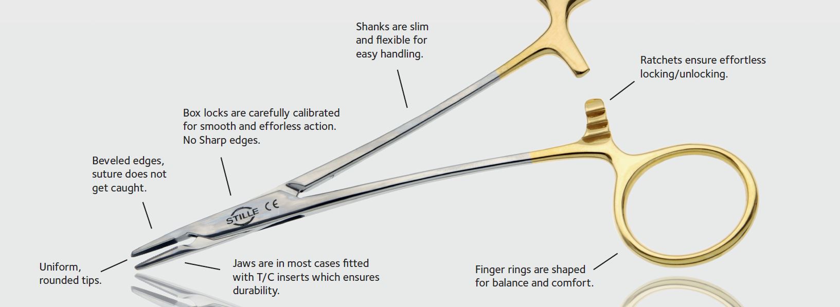 Stille Needle holder